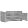 vidaXL Table basse gris b&eacute;ton 100x50x50 cm bois d'ing&eacute;nierie