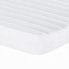 vidaXL Matelas en mousse blanc 200x220 cm 7 zones duret&eacute; 20 ILD