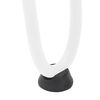 vidaXL Pieds en épingle à cheveux pour table basse 4 pièces Blanc 20 cm Acier massif