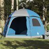 vidaXL Tente de familiale igloo 6 personnes bleu imperméable