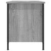 vidaXL Meuble TV Sonoma gris 100x40x50 cm Bois d'ing&eacute;nierie