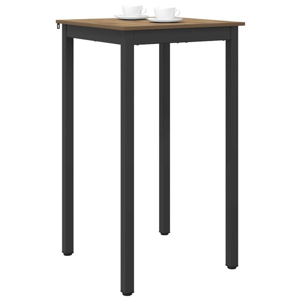 vidaXL Table de salle &agrave; manger / Table de repas Bois d'ing&eacute;nierie