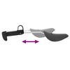 vidaXL Embauchoirs 5 paires noir EU 35-38 plastique