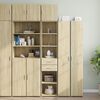 vidaXL Armoire de rangement mince ch&ecirc;ne sonoma 40x42,5x225 cm