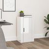 vidaXL Buffet Blanc brillant 40x33x70 cm Bois d'ing&eacute;nierie
