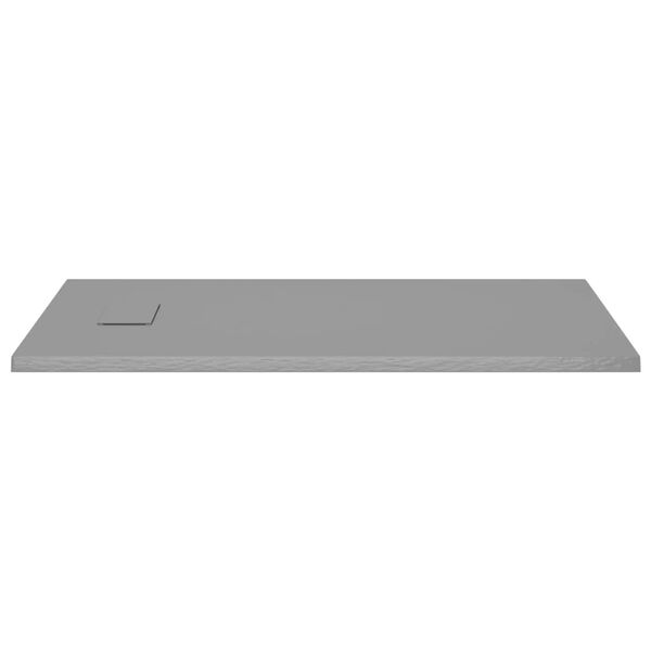 vidaXL Receveur de douche SMC Gris 120x70 cm