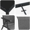 vidaXL Ensemble de salle &agrave; manger pour jardin 5 pcs Gris