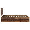 vidaXL Cadre de lit Bois ancien 140 x 200 cm Pin massif