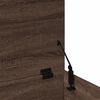 vidaXL Bo&icirc;te de rangement ch&ecirc;ne marron 100x42x46 cm bois d'ing&eacute;nierie