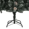 vidaXL Sapin de No&euml;l artificiel avec support Vert 240 cm PVC