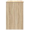 vidaXL Bureau ch&ecirc;ne Sonoma 86x49x76 cm bois d'ing&eacute;nierie