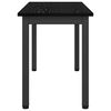 vidaXL banc Ch&ecirc;ne noir 80 x 35 x 45 cm Bois d'ing&eacute;nierie