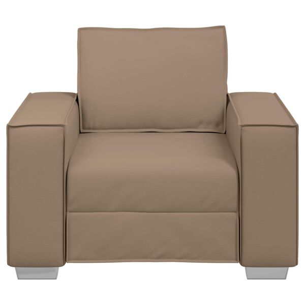 vidaXL Canap&eacute; Cappuccino 99 x 80 x 84 cm tissu