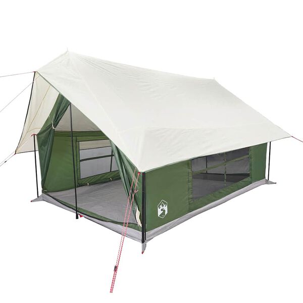 vidaXL Tente de camping 5 personnes vert imperméable