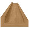 vidaXL &Eacute;tag&egrave;re Murale 4 pcs Marron 115 x 9 x 3 cm Bois d'ing&eacute;nierie