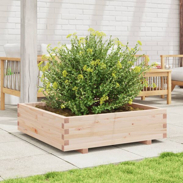 vidaXL Jardini&egrave;re 90x90x26,5 cm bois de pin massif