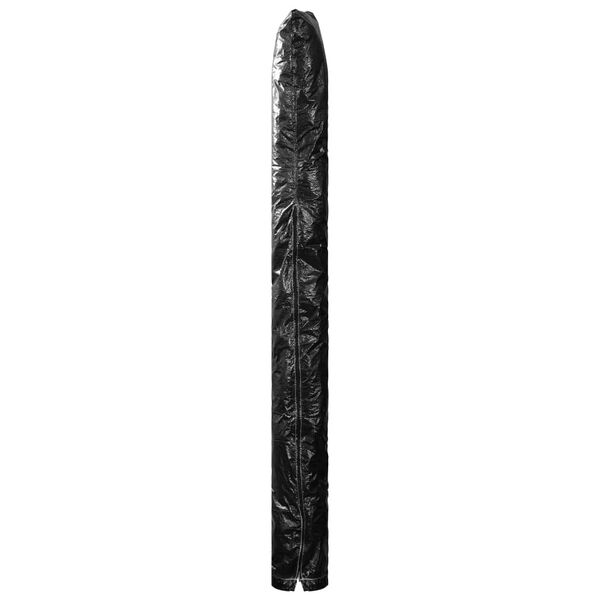 vidaXL Housses de parasol avec fermeture &eacute;clair 2 pcs PE 200 cm
