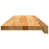 vidaXL Marches d'escalier 20 pcs marron clair 80x30x2 cm ch&ecirc;ne massif