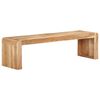 vidaXL Meuble TV 120x33x33 cm Bois d'acacia massif