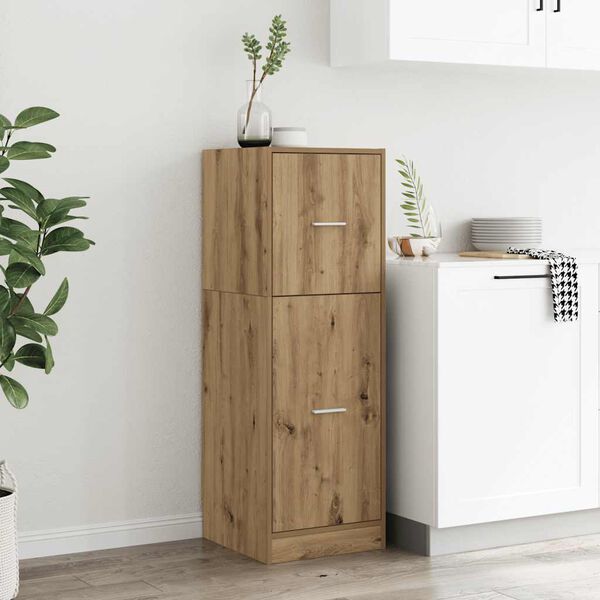vidaXL Armoire d'apothicaire ch&ecirc;ne artisanal bois d'ing&eacute;nierie