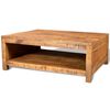 vidaXL Table basse Bois massif de manguier