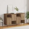 vidaXL Buffet 2 pcs Ch&ecirc;ne artisanal 60 x 35 x 70 cm
