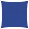 vidaXL Voile d'ombrage 160 g/m&sup2; carr&eacute; bleu 3,6x3,6 m PEHD