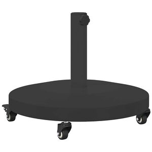 vidaXL Pied de parasol Noir 48 x 48 x 32 cm