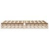 vidaXL Cadre de lit sans matelas 120x200 cm bois de pin massif