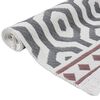 vidaXL Tapis Gris 80x150 cm Coton