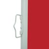 vidaXL Auvent lat&eacute;ral r&eacute;tractable 120 x 300 cm Rouge