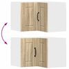 vidaXL Armoire de cuisine Ch&ecirc;ne Sonoma 57 x 57 x 40 cm