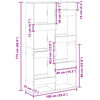 vidaXL Biblioth&egrave;que ch&ecirc;ne sonoma 100x33x175 cm bois d'ing&eacute;nierie