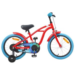 vidaXL V&eacute;lo pour Enfants 16 Pouces pour 4-6 ans Rouge