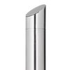 vidaXL Douche de jardin 220 cm Acier inoxydable
