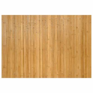 vidaXL Tapis rectangulaire naturel 70x100 cm bambou
