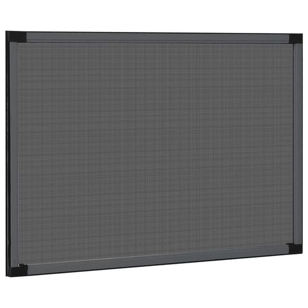 vidaXL Moustiquaire extensible pour fen&ecirc;tres Anthracite (100-193)x75cm