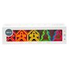 d&euml;na Ensemble de jouets en silicone Maisons et arbres Neon 18 pcs