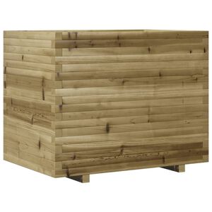 vidaXL Jardini&egrave;re 90x60x72,5 cm bois de pin impr&eacute;gn&eacute;