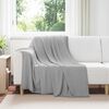 vidaXL Jet&eacute; Gris 200 x 150 cm Toison