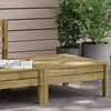 vidaXL Repose-pied de jardin bois de pin impr&eacute;gn&eacute;