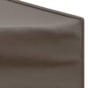 vidaXL Tente de r&eacute;ception pliable avec parois Taupe 3x3 m