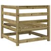 vidaXL Salon de jardin 7 pcs bois de pin impr&eacute;gn&eacute;