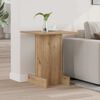 vidaXL Table d'appoint Ch&ecirc;ne artisanal 44,5 x 45 x 55 cm