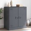 vidaXL Buffet anthracite 67x39x73 cm acier