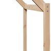 vidaXL Toit de lit pour enfants 203x95,5x142 cm bois de pin massif