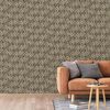 DUTCH WALLCOVERINGS Papier peint Galactic Marron et blanc