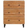 vidaXL Armoire lat&eacute;rale 60x33x75 cm bois massif d'acacia