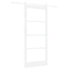 vidaXL Porte coulissante ORKDAL Blanc 93 x 211 cm