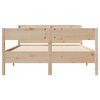 vidaXL Cadre de lit sans matelas 160x200 cm bois massif de pin